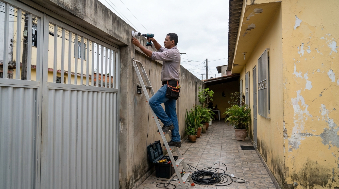 Instalacao de cameras de seguranca profissional em Porto Velho‑RO